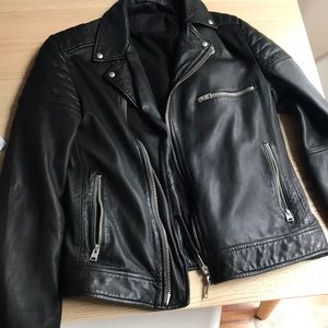 All Saints Leather Jacket. Like New!